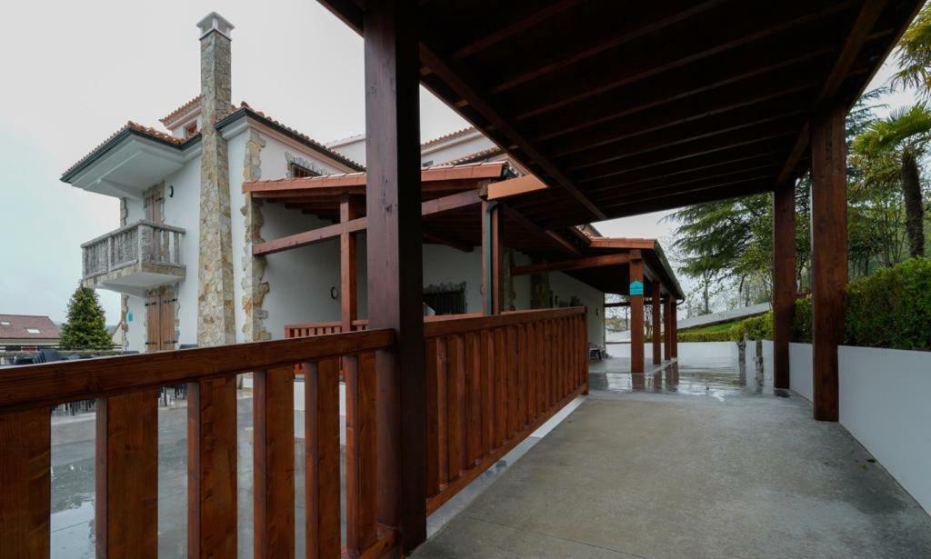 Albergue Mirador De Pedrouzo Bagian luar foto