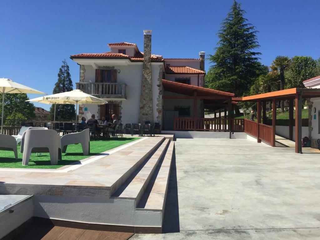 Albergue Mirador De Pedrouzo Bagian luar foto
